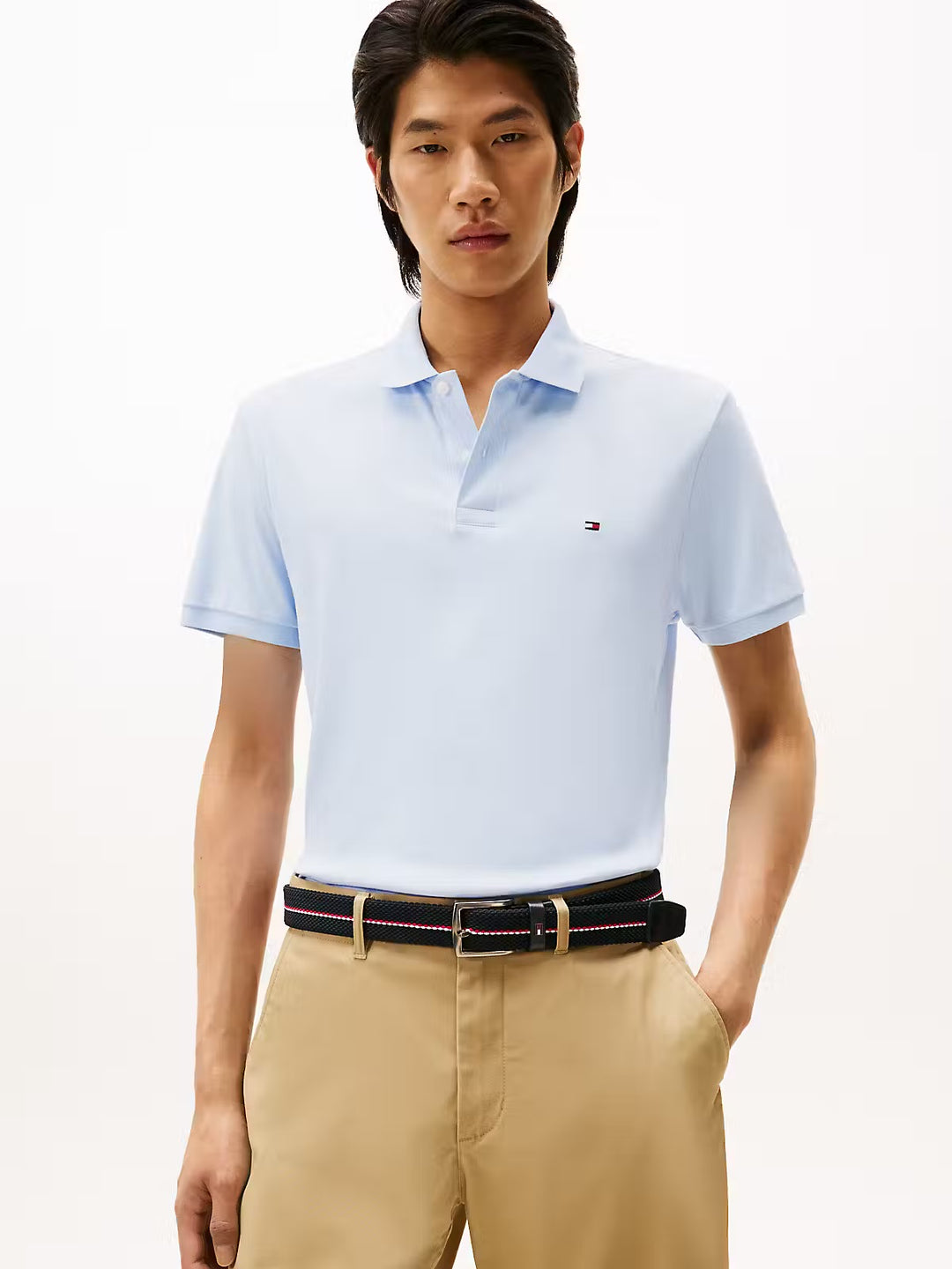 Image for TOMMY HILFIGER LIQUID COTTON SEAS POLO | Tommy Hilfiger | Morans Menswear