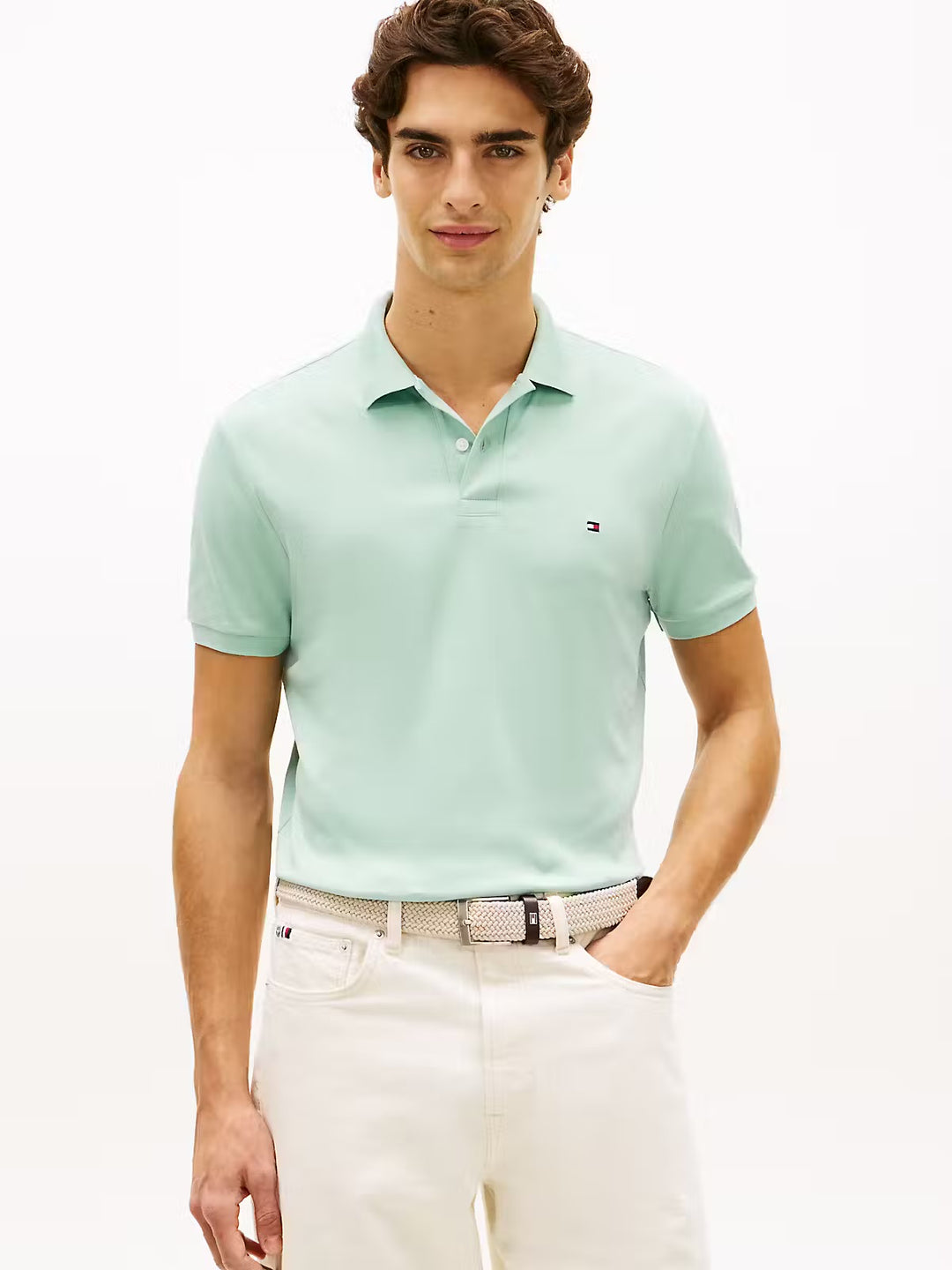 Image for TOMMY HILFIGER LIQUID COTTON POLO | Tommy Hilfiger | Morans Menswear