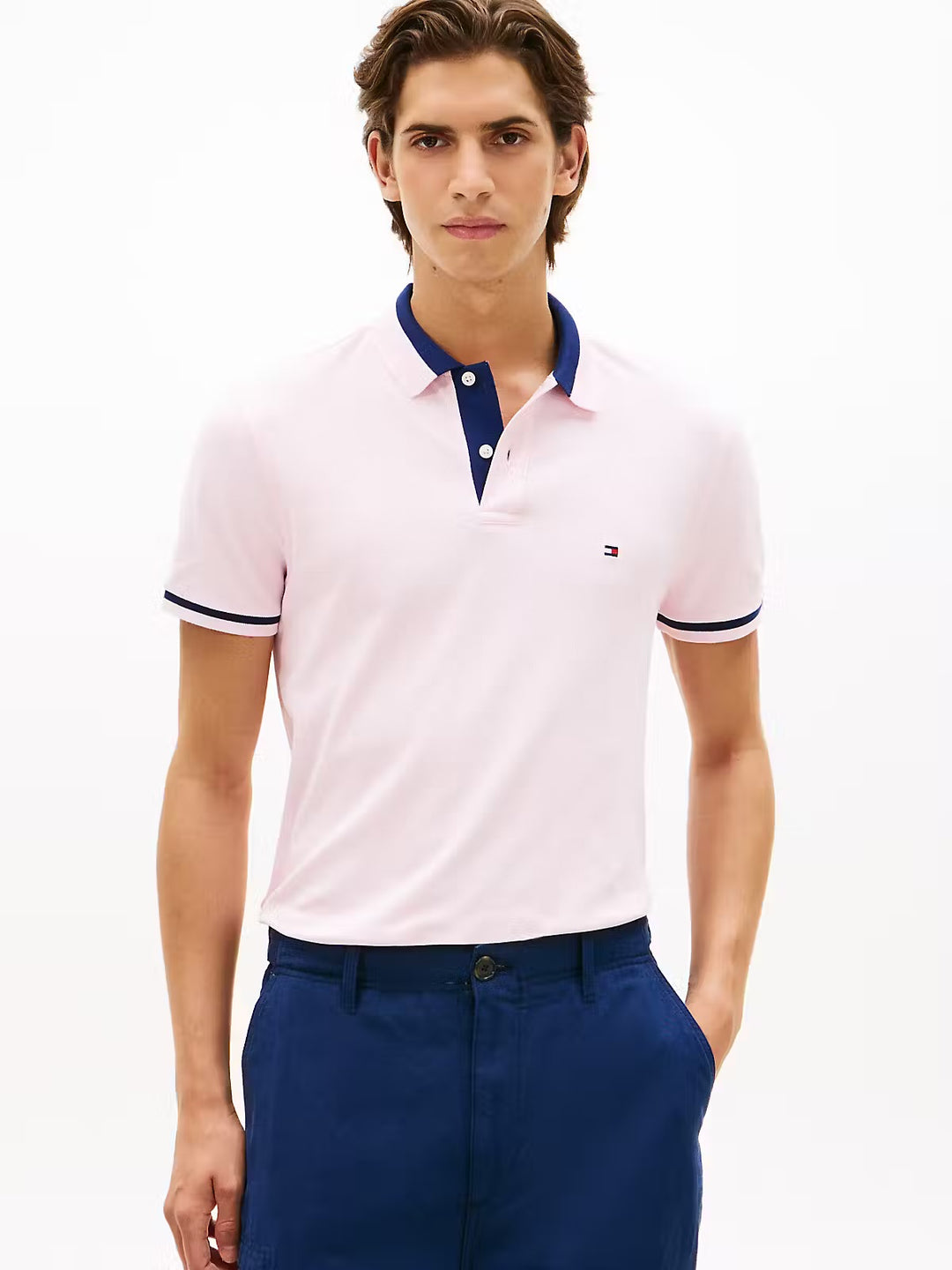 Image for TOMMY HILFIGER CONTRAST BLOCK POLO | Tommy Hilfiger | Morans Menswear