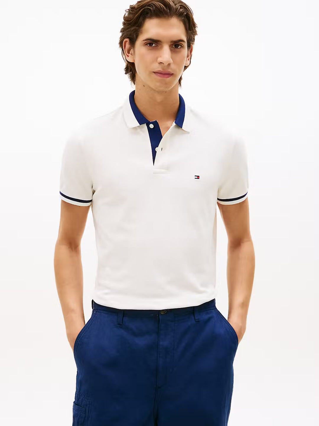 Image for TOMMY HILFIGER CONTRAST BLOCK POLO | Tommy Hilfiger | Morans Menswear
