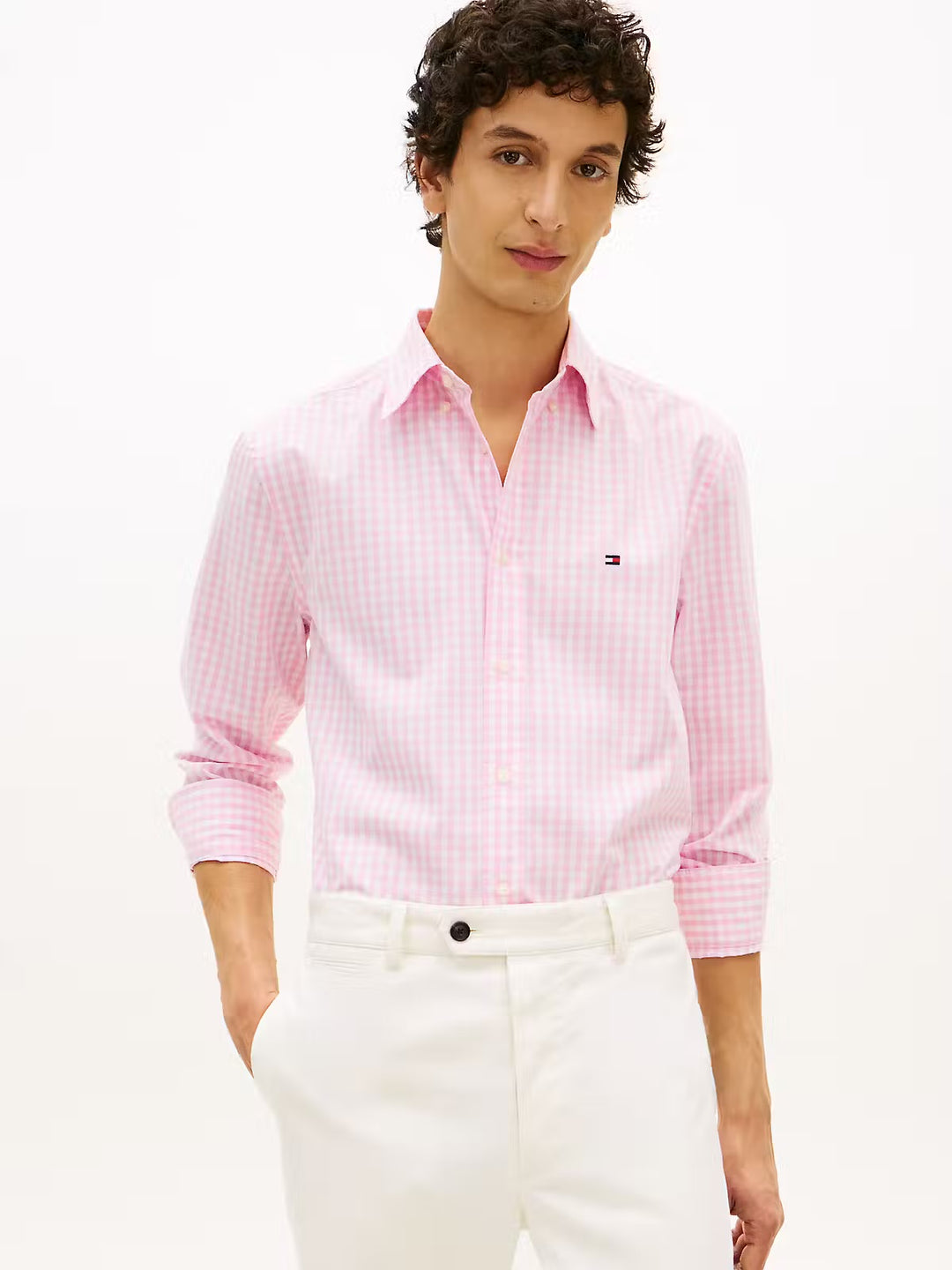 Image for TOMMY HILFIGER FLEX GINGHAM SHIRT | Tommy Hilfiger | Morans Menswear