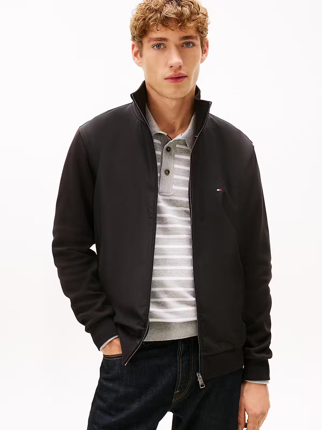 Image for TOMMY HILFIGER ESS INTECHNO FULL ZIP SWEAT | Tommy Hilfiger | Morans Menswear