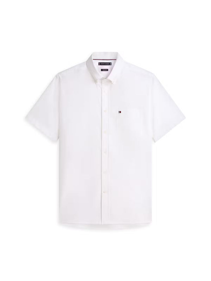 Image for TOMMY HILFIGER LIGHT OXFORD SHORT SLEEVE SHIRT | Tommy Hilfiger | Morans Menswear