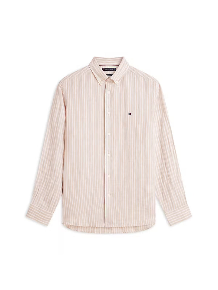 Image for TOMMY HILFIGER LINEN BENGAL STRIPE SHIRT | Tommy Hilfiger | Morans Menswear