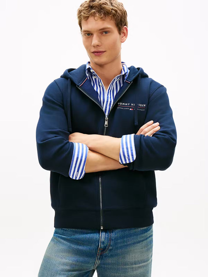 Image for TOMMY HILFIGER BRAND LOVE LOCK HOODY | Tommy Hilfiger | Morans Menswear