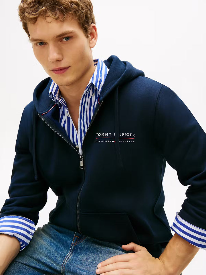 Image for TOMMY HILFIGER BRAND LOVE LOCK HOODY | Tommy Hilfiger | Morans Menswear