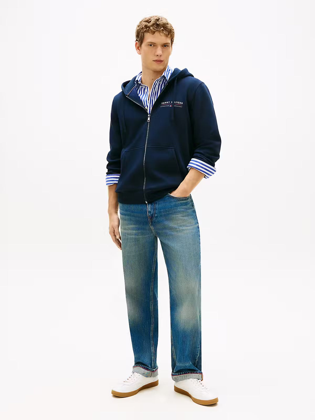 Image for TOMMY HILFIGER BRAND LOVE LOCK HOODY | Tommy Hilfiger | Morans Menswear