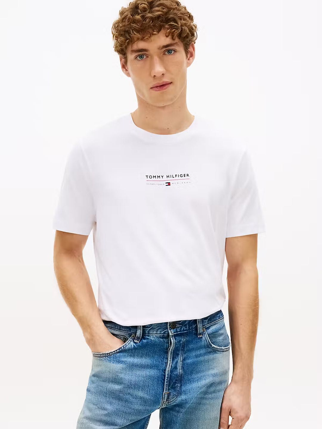 Image for TOMMY HILFIGER BRAND LOVE LOCK TEE | Tommy Hilfiger | Morans Menswear