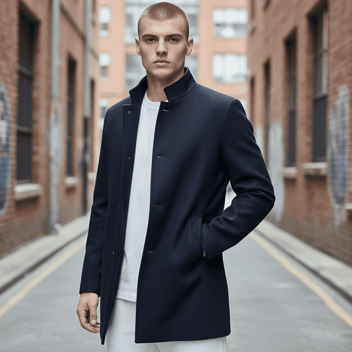 Image for REMUS JONAH WOOL COAT | Remus Uomo | Morans Menswear
