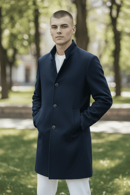 Image for REMUS JONAH WOOL COAT | Remus Uomo | Morans Menswear