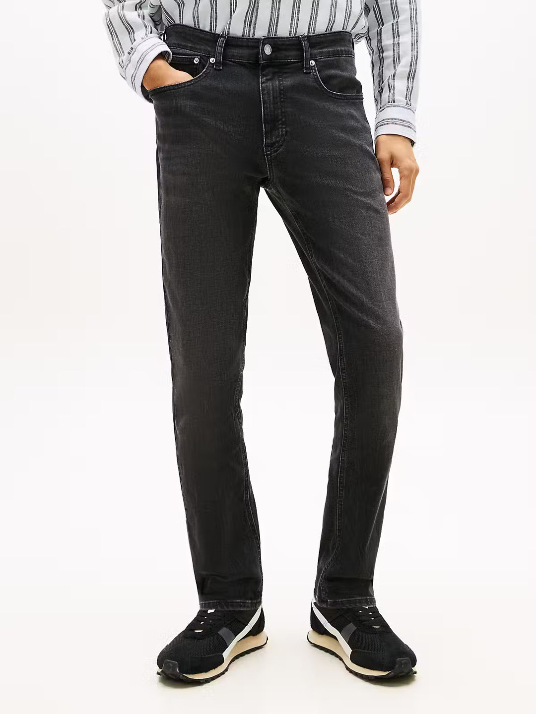 Image for TOMMY JEANS SCANTON SLIM DENIM WASHED BLACK | Tommy JEANS | Morans Menswear