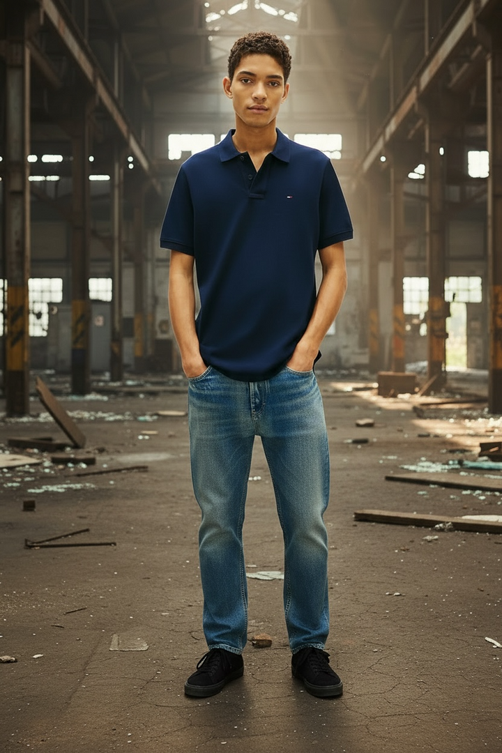 Image for TOMMY JEANS REG ESS POLO EXT | Tommy JEANS | Morans Menswear