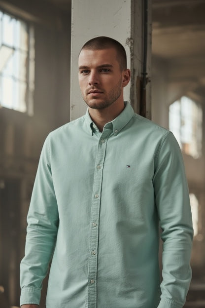 Image for TOMMY JEANS REG OXFORD SHIRT | Tommy JEANS | Morans Menswear