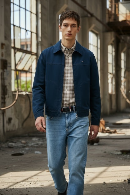 Image for TOMMY JEANS COTTON RANCH JACKET | Tommy JEANS | Morans Menswear