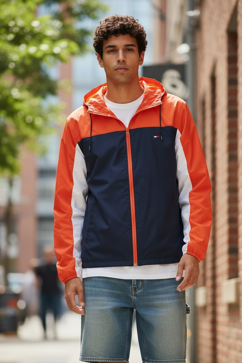 Image for TOMMY JEANS OUTDOOR SHELL JACKET | Tommy JEANS | Morans Menswear