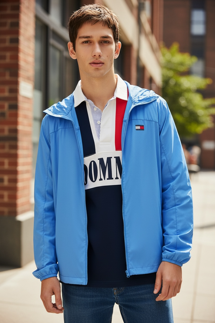 Image for TOMMY JEANS OUTDOOR SHELL JACKET | Tommy JEANS | Morans Menswear