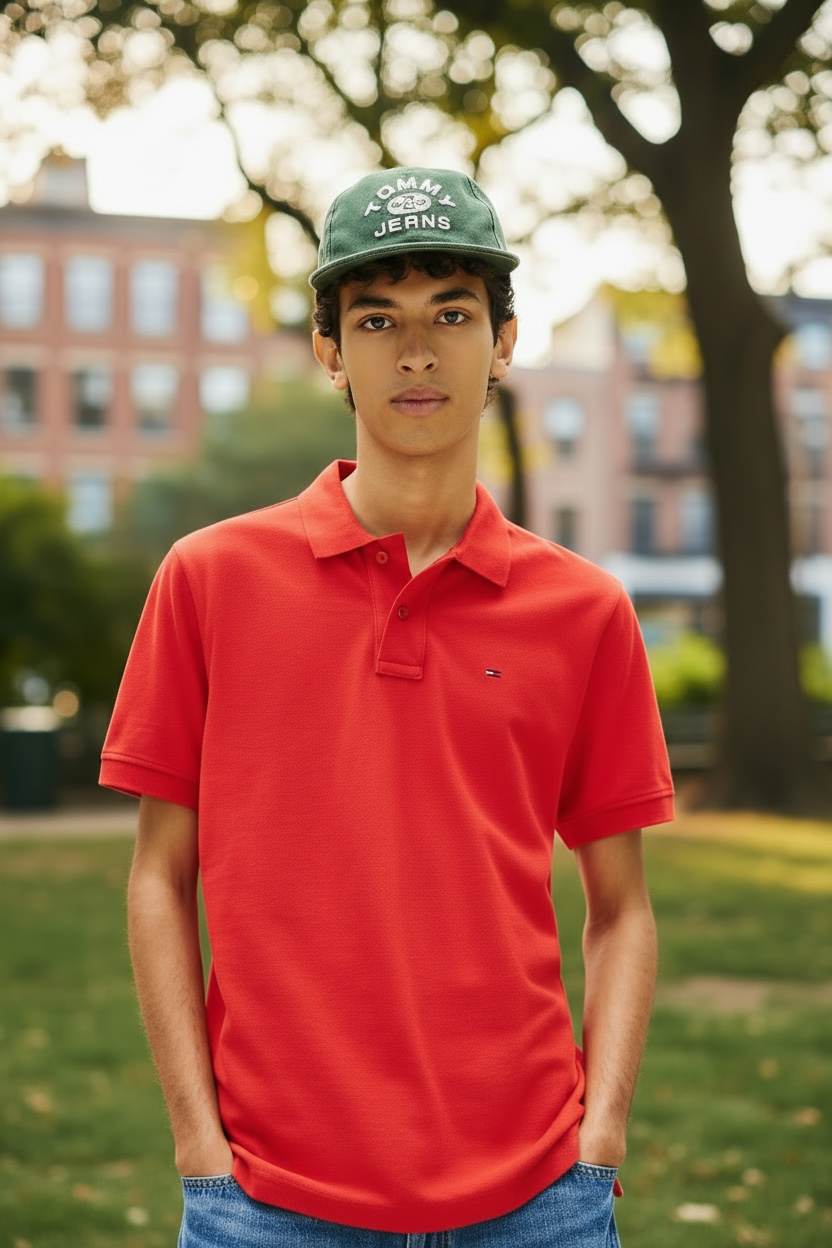 Image for TOMMY JEANS REG ESSENTIAL POLO | Tommy JEANS | Morans Menswear