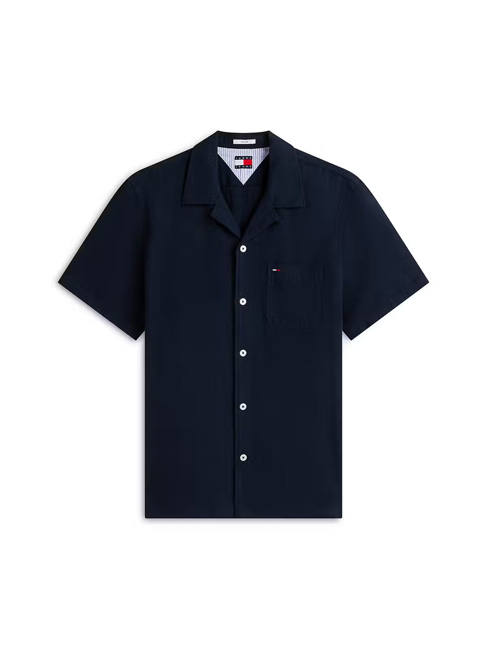Image for TOMMY JEANS REG LINEN BLEND SHORT SLEEVE SHIRT | Tommy JEANS | Morans Menswear
