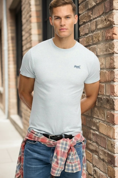 Image for SUPERDRY ORGANIC COTTON ESSENTIAL LOGO  TEE | Superdry | Morans Menswear