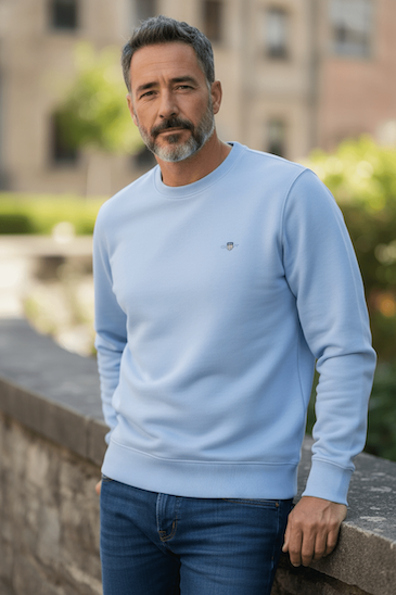 Image for GANT SHIELD C-NECK SWEAT | GANT | Morans Menswear