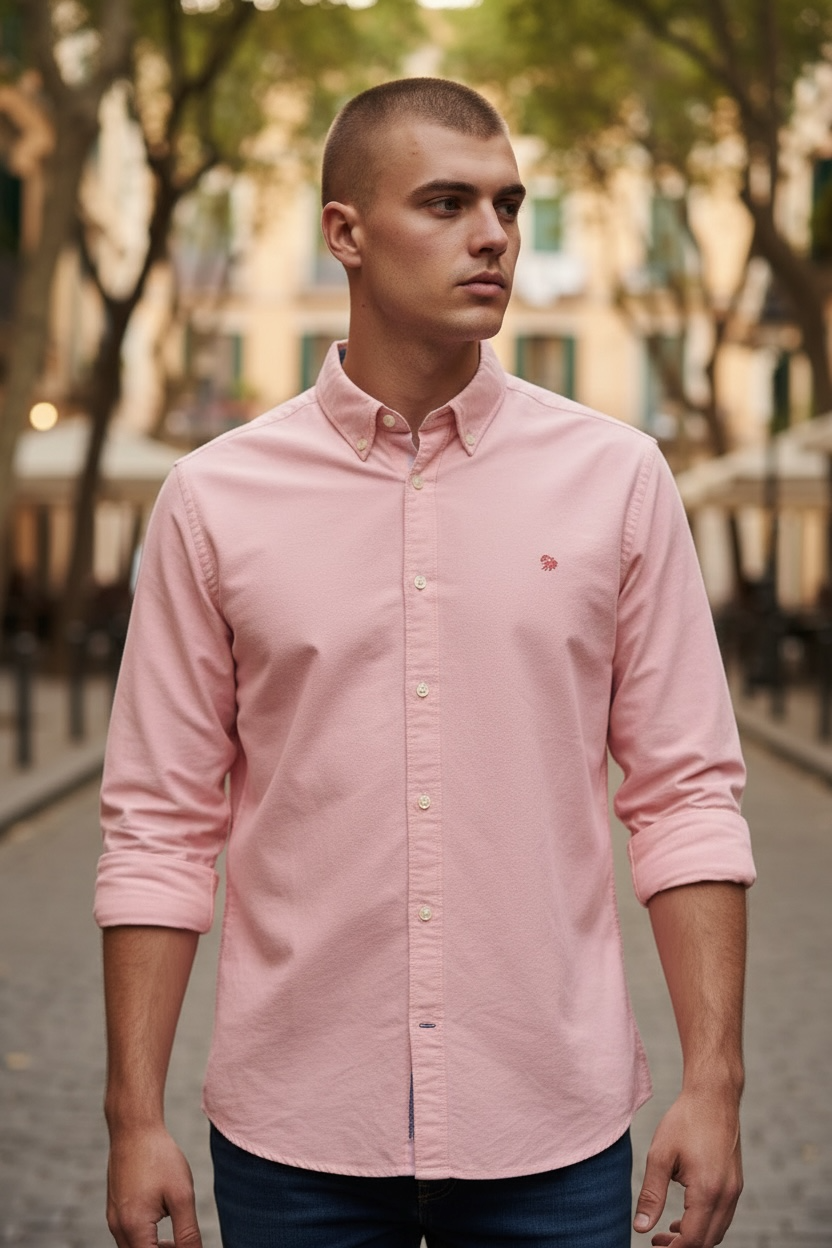 Image for SUPERDRY PREPPY LONG SLEEVE  OXFORD SHIRT | Superdry | Morans Menswear