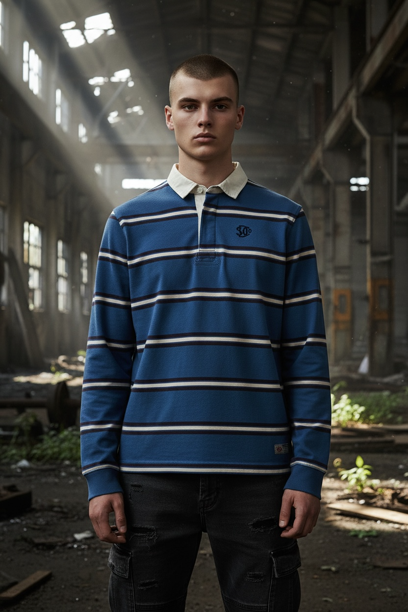 Image for SUPERDRY VINTAGE ATHLETIC RUGBY SHIRT | Superdry | Morans Menswear
