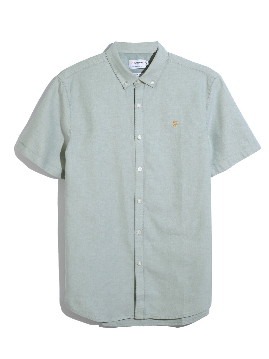 Image for FARAH BREWER BD MINT  SHORT SLEEVE SHIRT | Farah | Morans Menswear