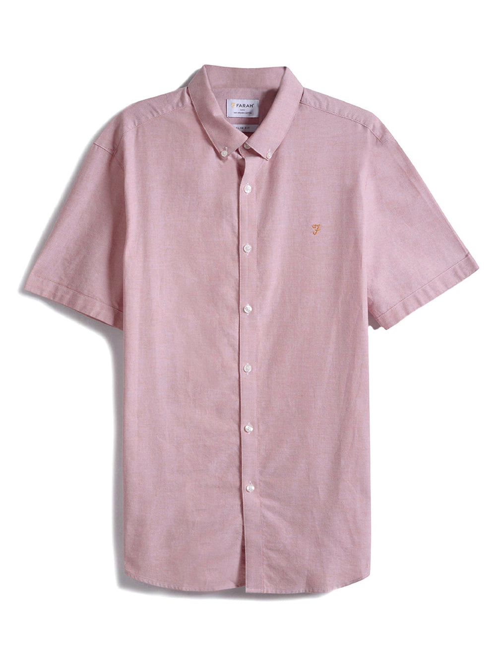 Image for FARAH BREWER BD SHORT SLEEVE  LILAC SHIRT | Farah | Morans Menswear