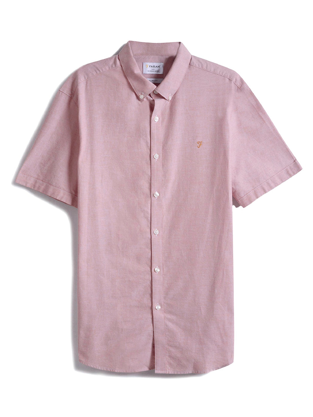 Image for FARAH BREWER BD SHORT SLEEVE  LILAC SHIRT | Farah | Morans Menswear