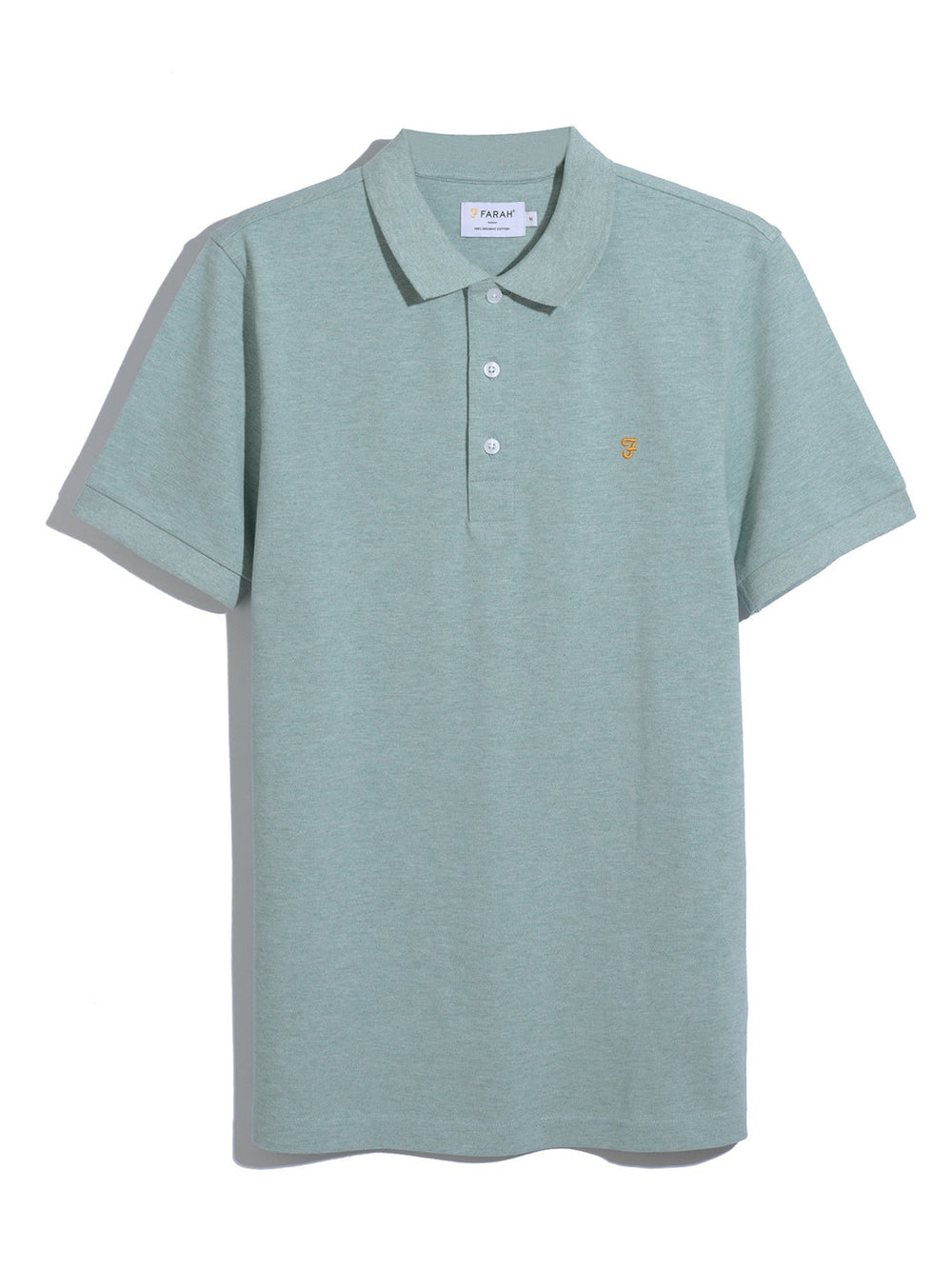Image for FARAH BLANES SS BLUE MINT  LIGHT POLO | Farah | Morans Menswear