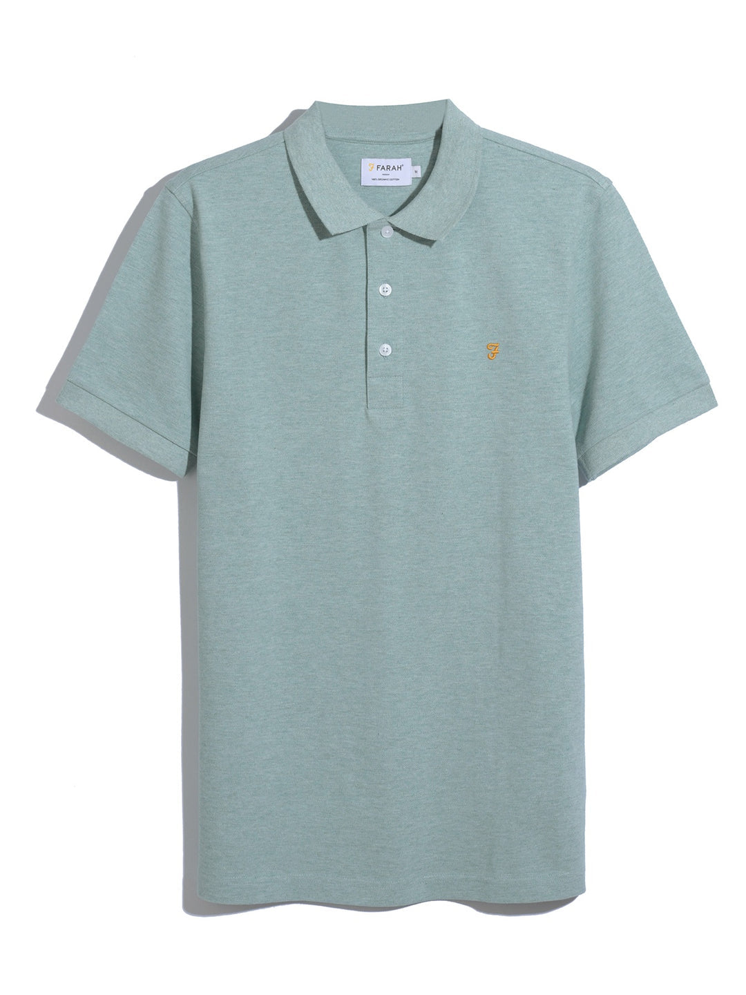 Image for FARAH BLANES SS BLUE MINT  LIGHT POLO | Farah | Morans Menswear