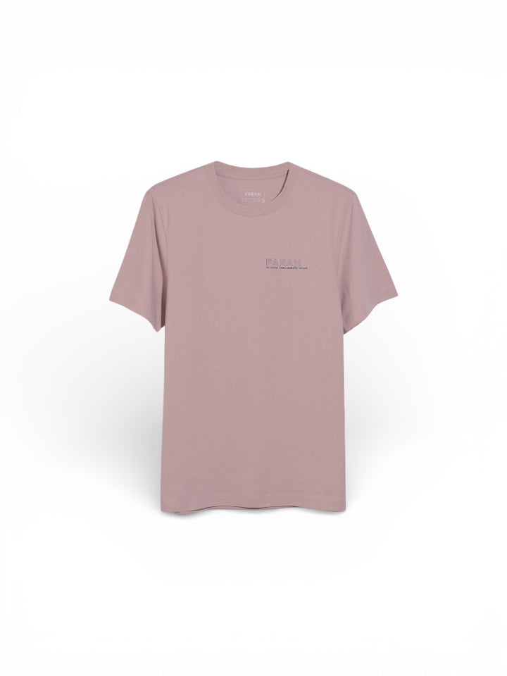 Image for FARAH DANTE GRAPHIC SS PINK TEE | Farah | Morans Menswear
