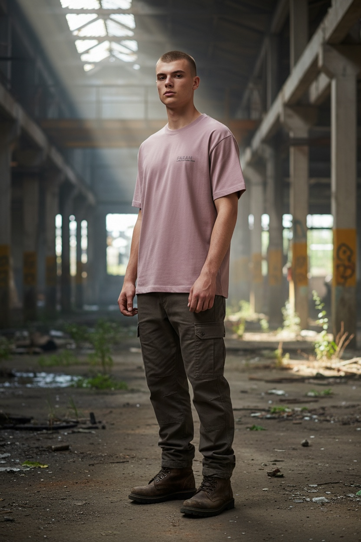 Image for FARAH DANTE GRAPHIC SS PINK TEE | Farah | Morans Menswear