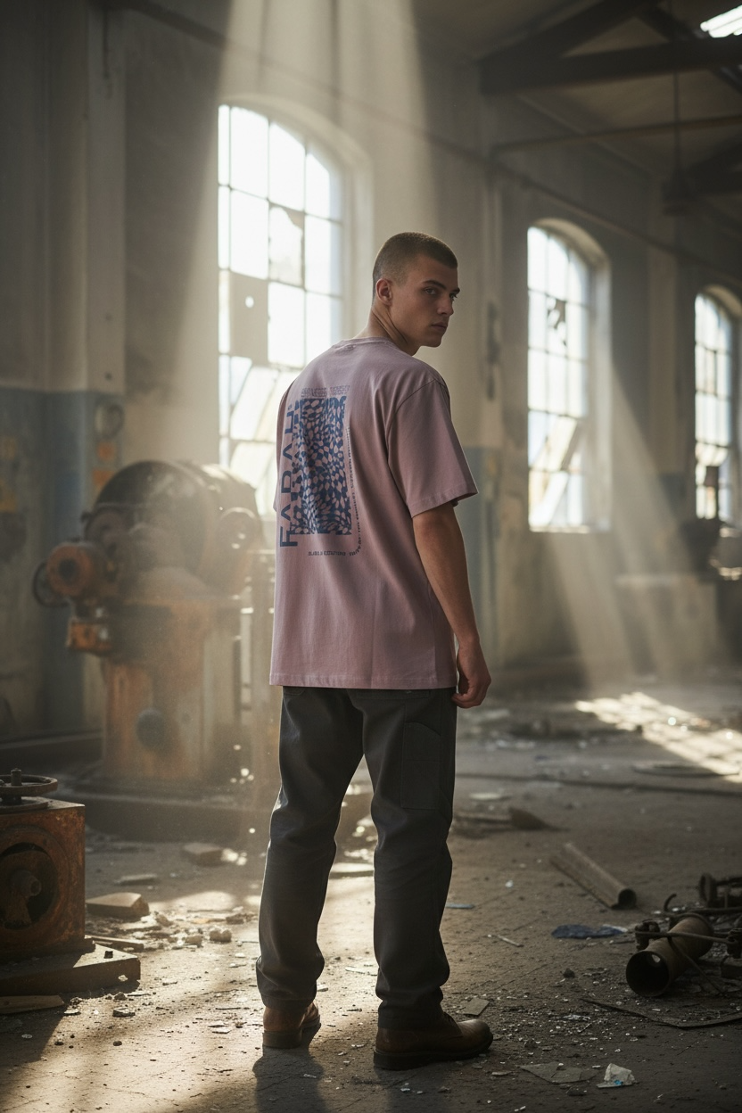 Image for FARAH DANTE GRAPHIC SS PINK TEE | Farah | Morans Menswear