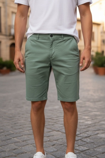 Image for FARAH HAWK GARMENT  DYE JADE SHORTS | Farah | Morans Menswear