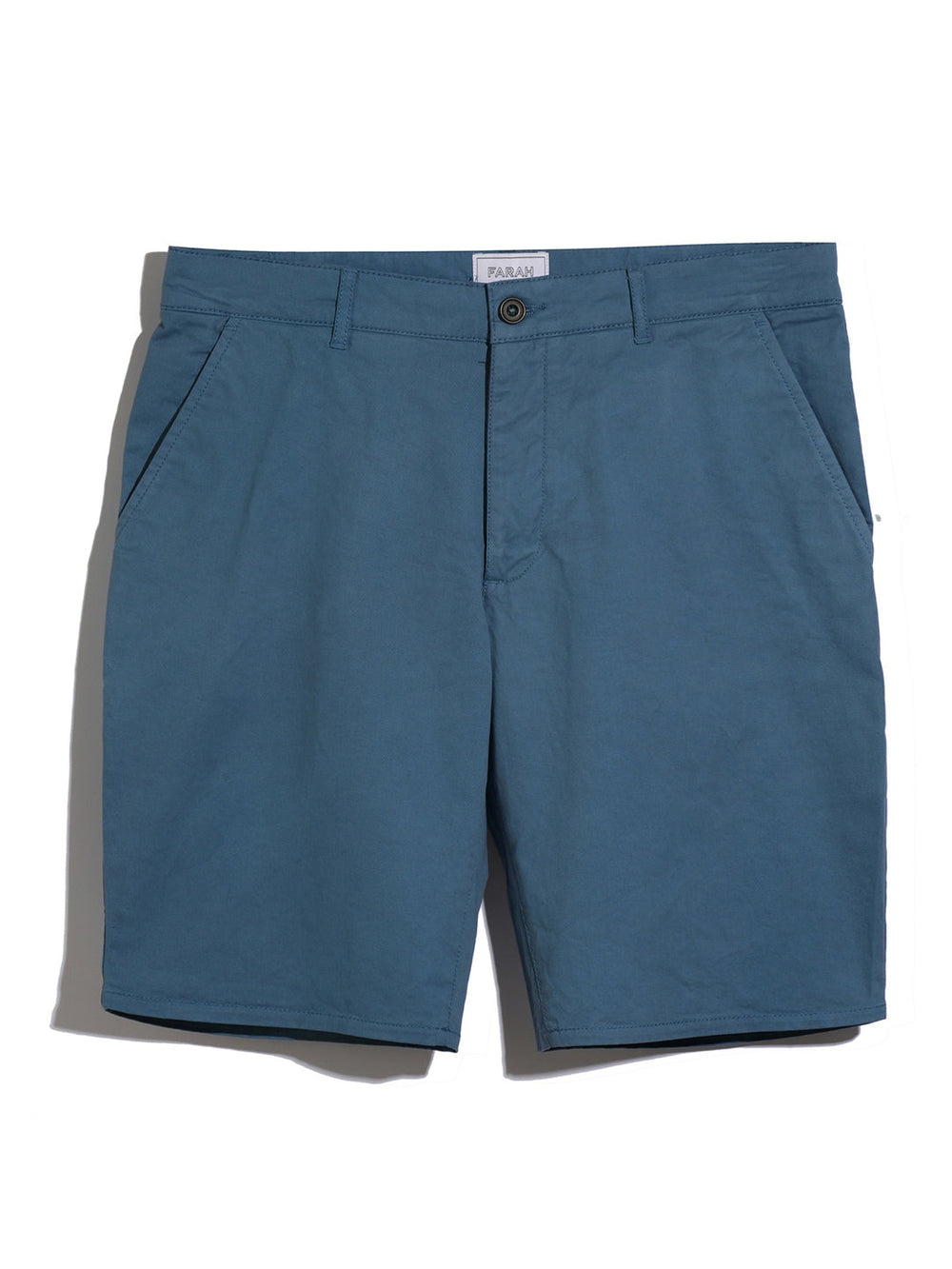 Image for FARAH HAWK  GARMENT DYE BLUE SHORTS | Farah | Morans Menswear