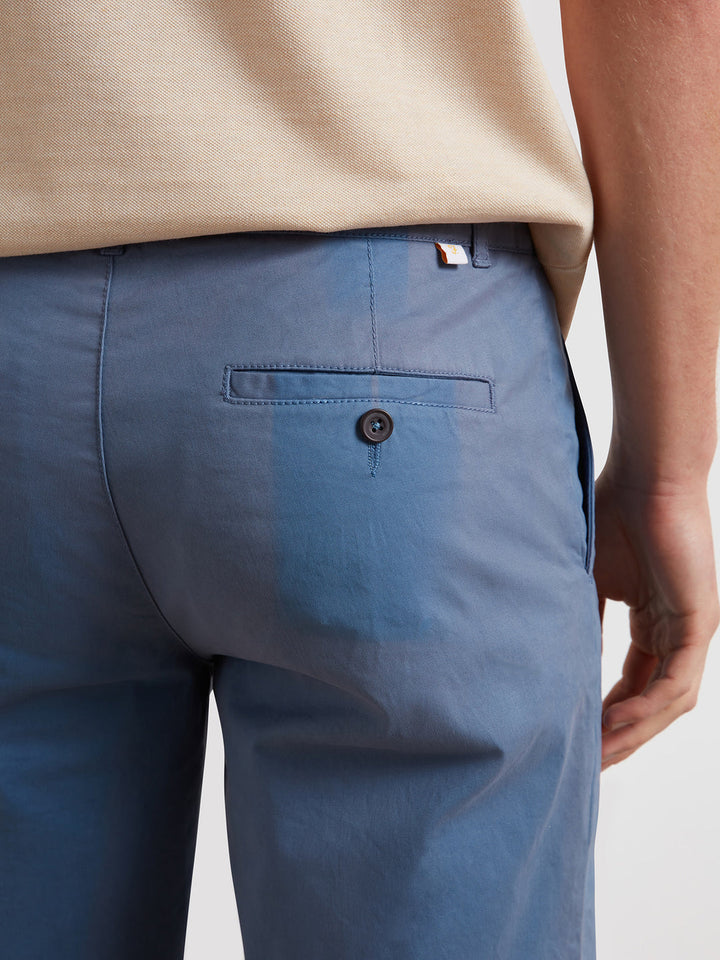 Image for FARAH HAWK  GARMENT DYE BLUE SHORTS | Farah | Morans Menswear