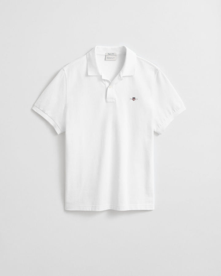 Image for GANT REG SHIELD SS PIQUE POLO | GANT | Morans Menswear