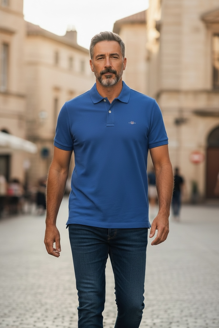 Image for GANT REG SHIELD SS PIQUE POLO | GANT | Morans Menswear