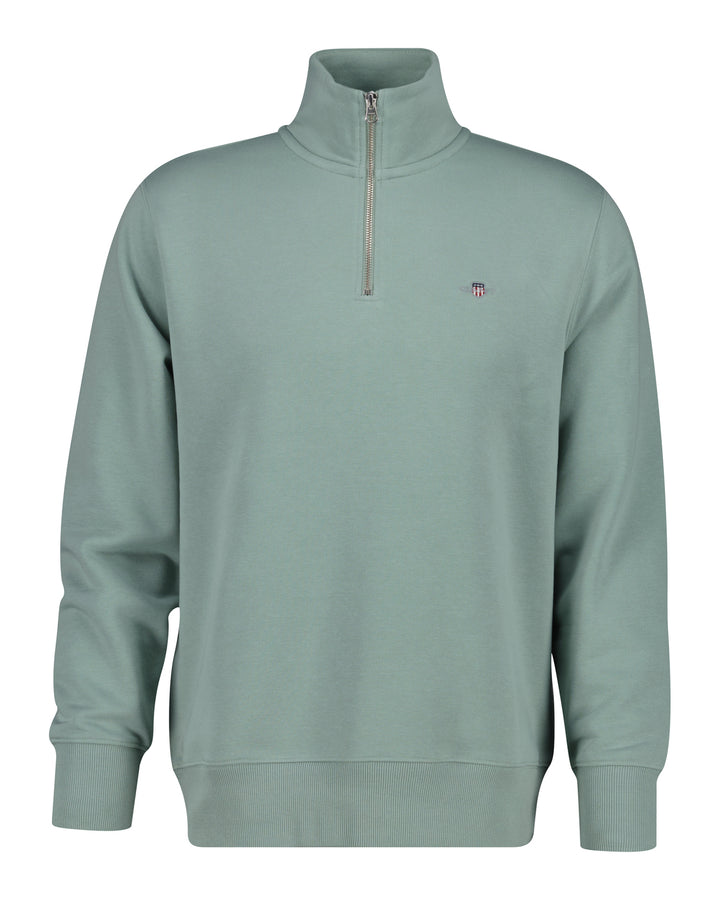 Image for GANT REG SHIELD 1/2 ZIP SWEAT | GANT | Morans Menswear