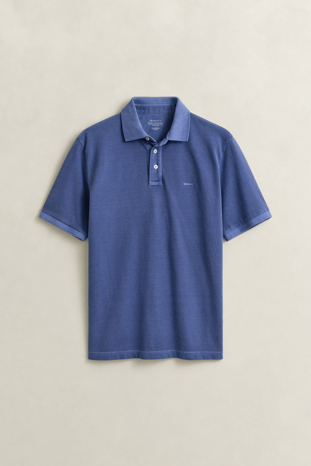 Image for GANT SUNFADED BLUE SS POLO | GANT | Morans Menswear