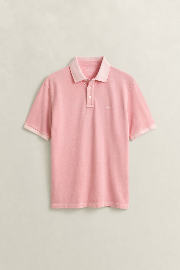 Image for GANT SUNFADED  PINK SS POLO | GANT | Morans Menswear