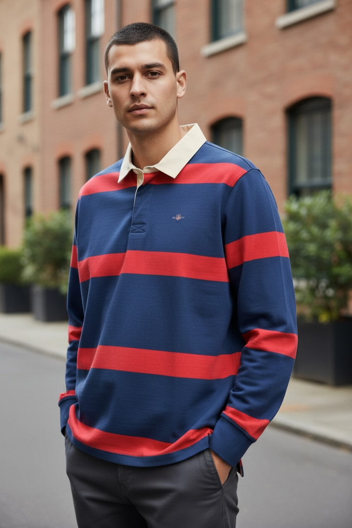 Image for GANT WASHED SLUB HEAVY RUGGER | GANT | Morans Menswear