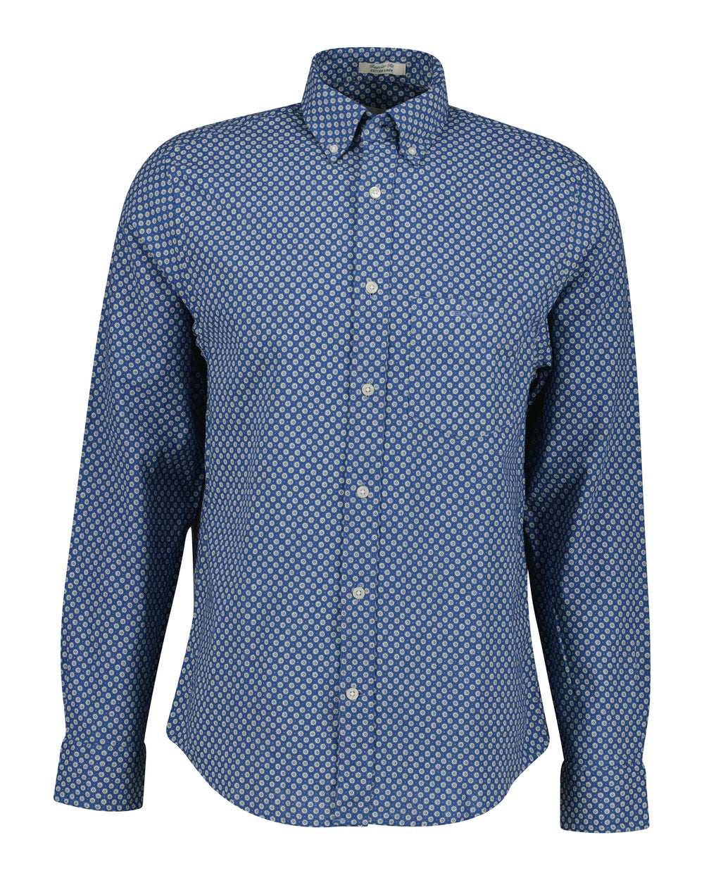 Image for GANT REG COTTON LINEN PRINT SHIRT | GANT | Morans Menswear