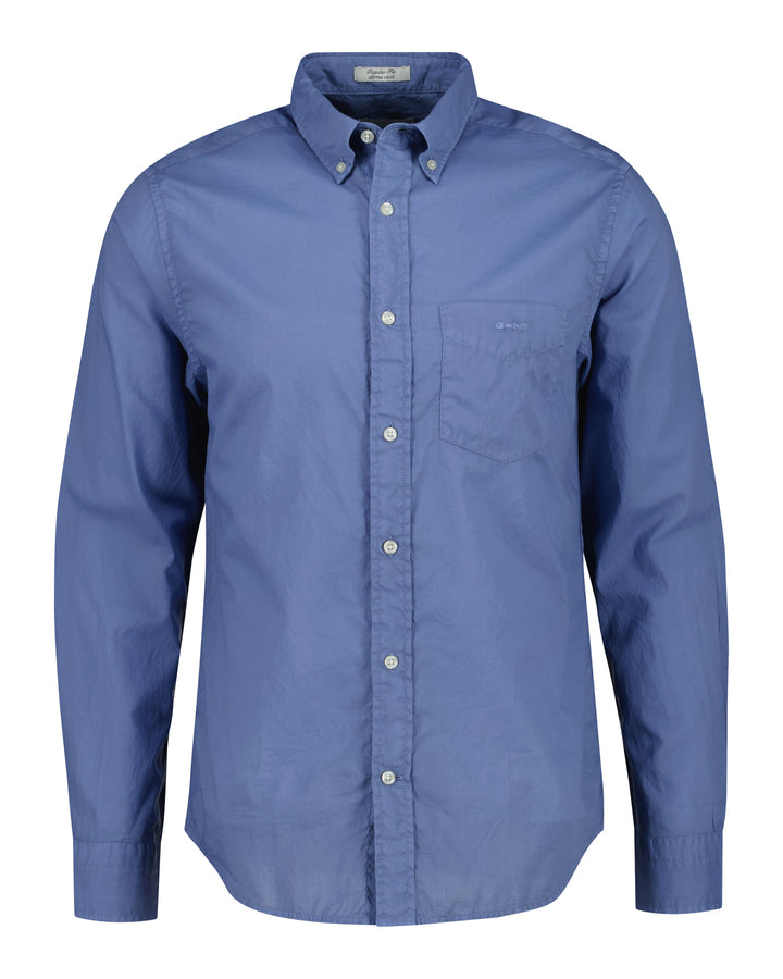 Image for GANT REG GARMENT DYED COTTON LINEN SHIRT | GANT | Morans Menswear