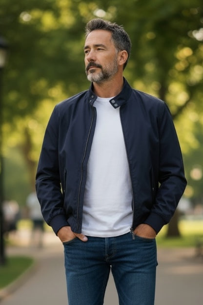 Image for GANT COTTON BLEND HARRINGTON JACKET | GANT | Morans Menswear