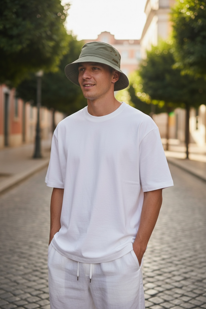 Image for BARBOUR TRACKER SHOWERPROOF BUCKET HAT | Barbour | Morans Menswear