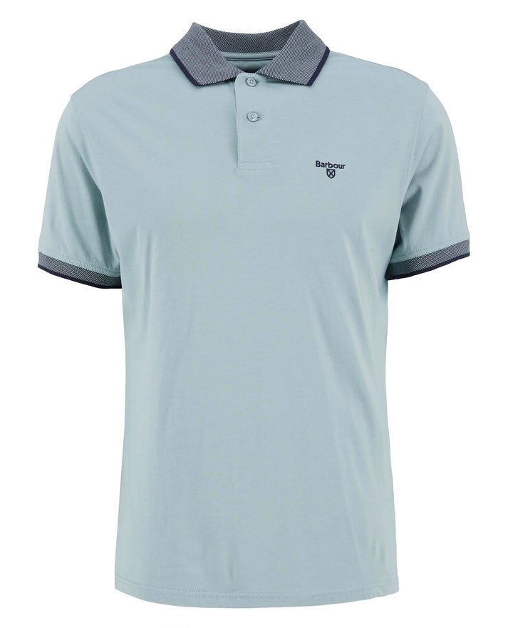 Image for BARBOUR CORNSAY BLUE POLO SHIRT | Barbour | Morans Menswear