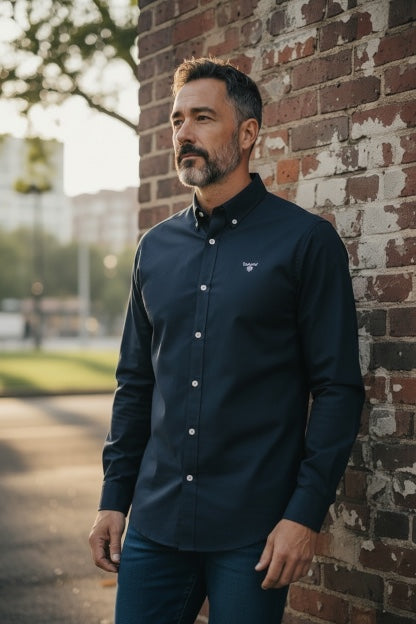Image for BARBOUR TREEPORT POPLIN L/S SHIRT | Barbour | Morans Menswear