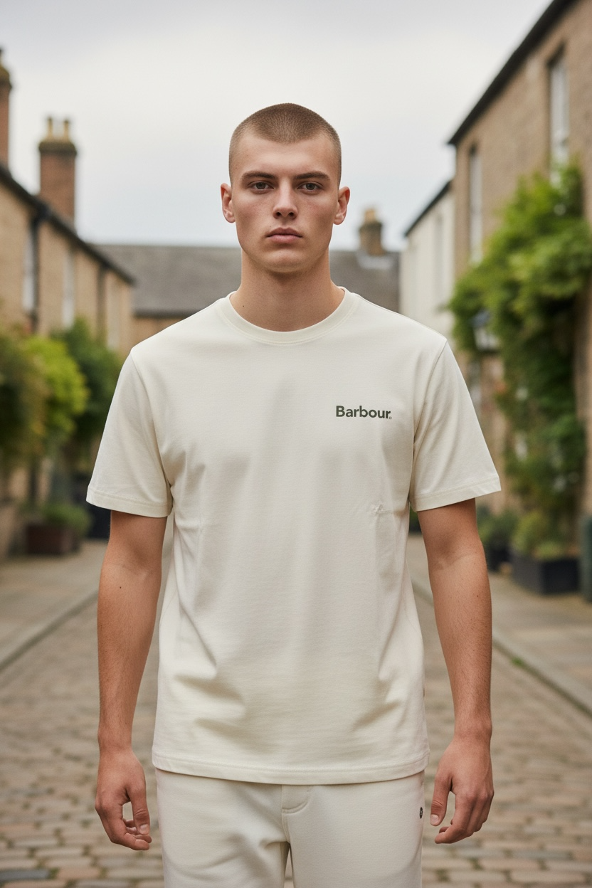 Image for BARBOUR CAMBER GRAPHIC T SHIRT | Barbour | Morans Menswear